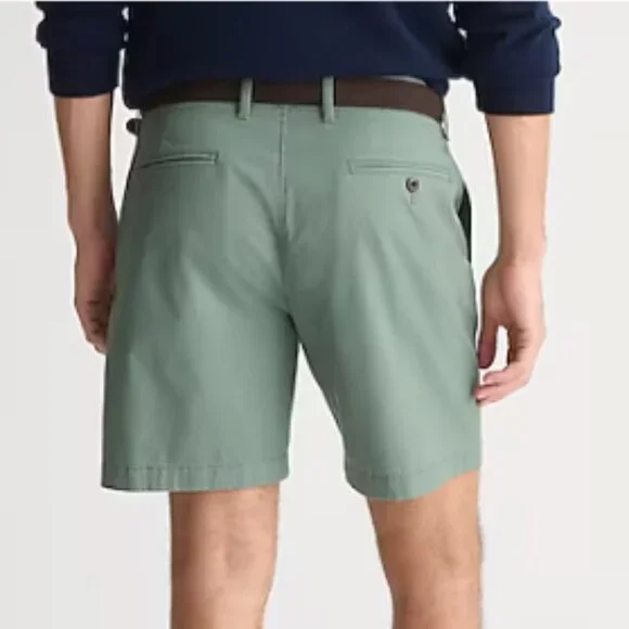 NWT New J Crew Men's Size 30 7" Stretch Chino Shorts Golf Casual Travel Stylish - Picture 2 of 5